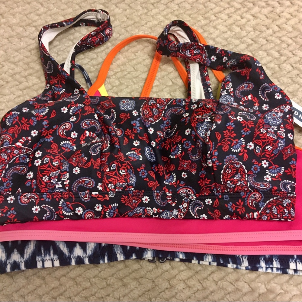 Girls bathing suit tops only